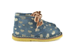 Zecchino d'Oro Girls Navy Suede Desert Boot with Shimmer Dark Bronze Hearts Zecchino d'Oro Girls Navy Suede Desert Boot with Shimmer Dark Bronze Hearts