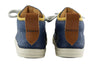 Ocra Boys Navy Trainer With Yellow Piping Ocra Boys Navy Trainer With Yellow Piping