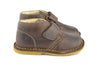 Naturino Boys Dark Brown Desert Boot with Velcro Strap Naturino Boys Dark Brown Desert Boot with Velcro Strap