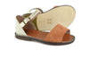 PèPè Girls Brown and Gold Sandal PèPè Girls Brown and Gold Sandal