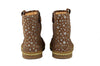 Ocra Girls Brown Suede Boot with Stars Ocra Girls Brown Suede Boot with Stars