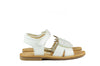 Zecchino Girls White Sandal With Cat Zecchino Girls White Sandal With Cat
