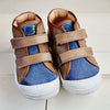 Ocra Boys Brown, Blue & Red Hightop Ocra Boys Brown, Blue & Red Hightop