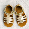 Pom d'Api Little Girls Gold Sandal Pom d'Api Little Girls Gold Sandal