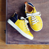 Ocra Boys Yellow and Navy Lace Up Trainer Ocra Boys Yellow and Navy Lace Up Trainer