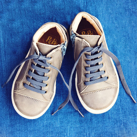 PèPè Boys Grey Hightop
