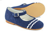 Crios Girls Navy Suede Mary Jane Crios Girls Navy Suede Mary Jane