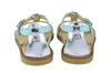 Clarys Girls Light Blue & Silver Sandal Clarys Girls Light Blue & Silver Sandal