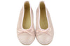 Clarys Girls Blush Pink Suede Ballerina Clarys Girls Blush Pink Suede Ballerina