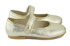 Manuela de Juan Girls Light Gold Mary Jane Manuela de Juan Girls Light Gold Mary Jane