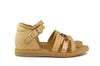 Pom d'Api Girls Honey and Rose Gold Sandal Pom d'Api Girls Honey and Rose Gold Sandal