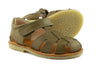 Manuela de Juan Boys Khaki Sandal Manuela de Juan Boys Khaki Sandal