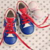 Zecchino d'Oro Boys Blue, White & Red Hightop Zecchino d'Oro Boys Blue, White & Red Hightop