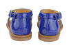 Zecchino d'Oro Girls Blue & Silver Sandal Zecchino d'Oro Girls Blue & Silver Sandal