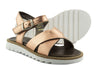 Two Con Me by PèPè Girls Metallic Rose Gold Sandal Two Con Me by PèPè Girls Metallic Rose Gold Sandal