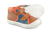 Ocra Boys Brown, Blue & Orange Hightop Ocra Boys Brown, Blue & Orange Hightop
