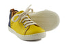 Ocra Boys Yellow and Navy Lace Up Trainer Ocra Boys Yellow and Navy Lace Up Trainer