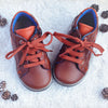 Zecchino d'Oro Boys Chocolate Brown Hightop Zecchino d'Oro Boys Chocolate Brown Hightop