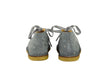 Zecchino Girls Grey Desert Boot with Silver Polka Dots Zecchino Girls Grey Desert Boot with Silver Polka Dots