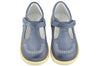 Petit Shoes Boys Blue T-Bar Shoe