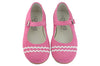 Crios Girls Pink Suede Mary Jane