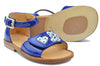 Zecchino d'Oro Girls Blue & Silver Sandal