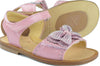 Zecchino d'Oro Girls Pink Bow Sandal